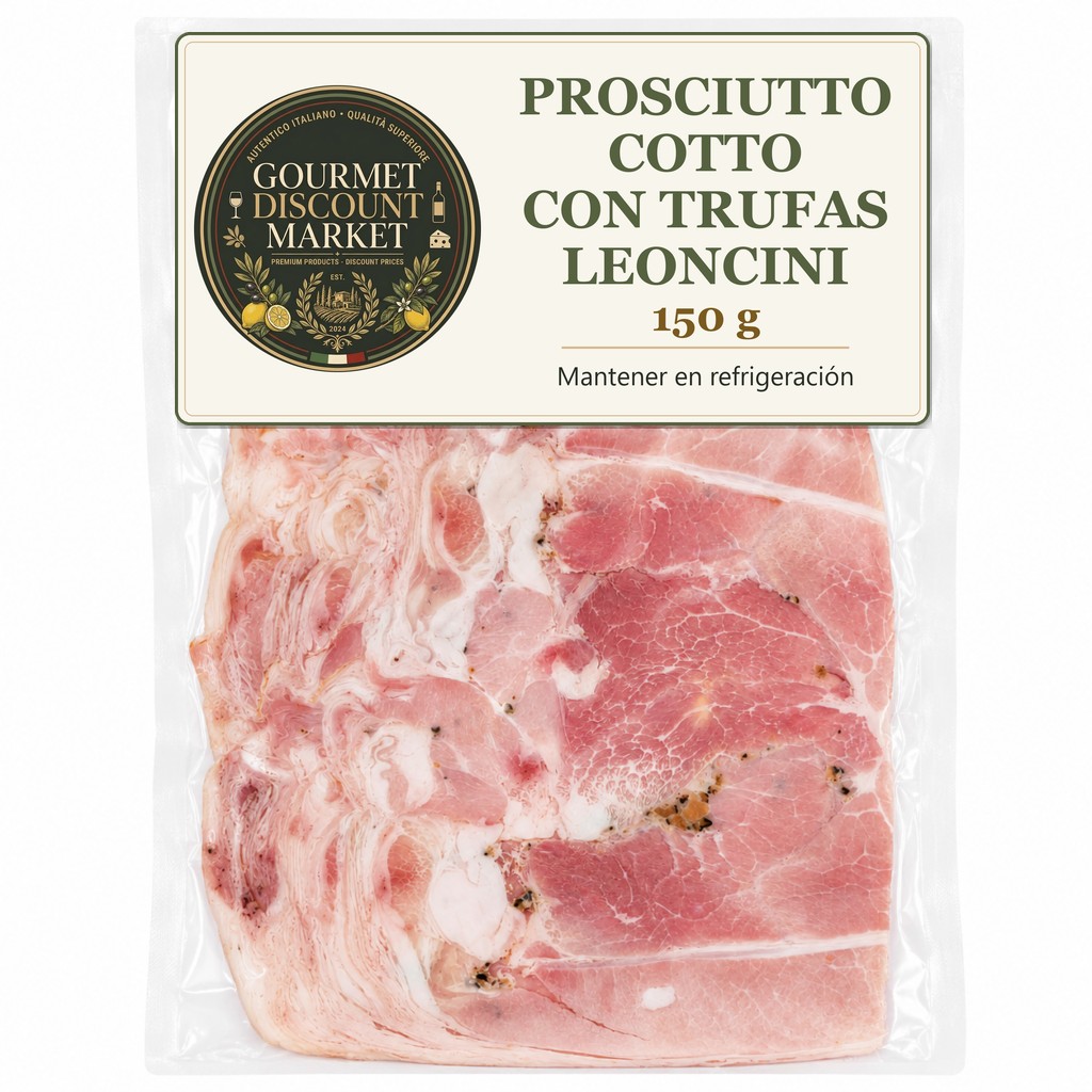 Prosc. Cotto C/Trufas 150 GR Leoncini
