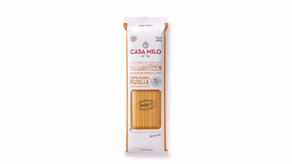 Spaghetti 100% casa milo 500gr