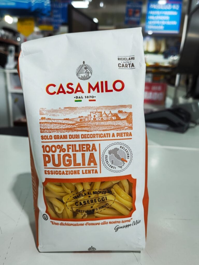 Caserecci 100% casa milo 500gr
