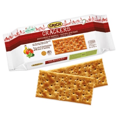 Crackers Pomodoro E Origano Crich 250 Gr