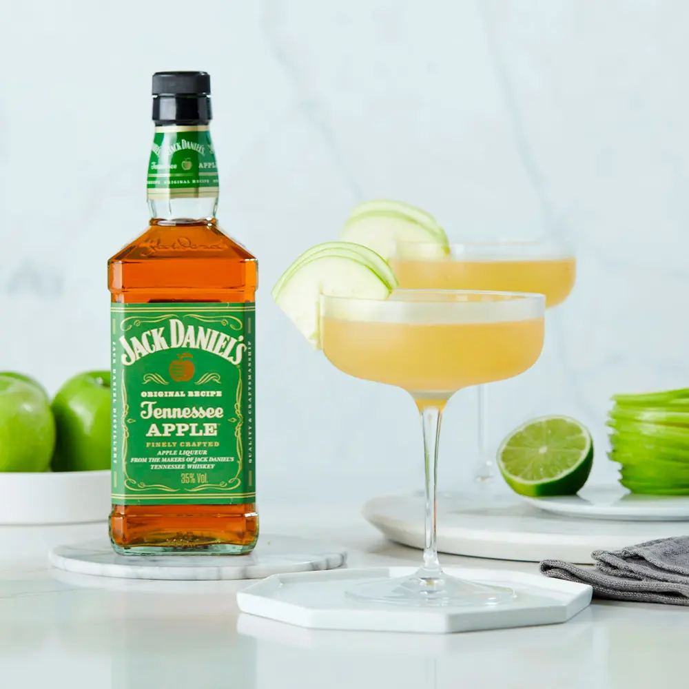 WHISKY JACK DANIEL APPLE 1 LT