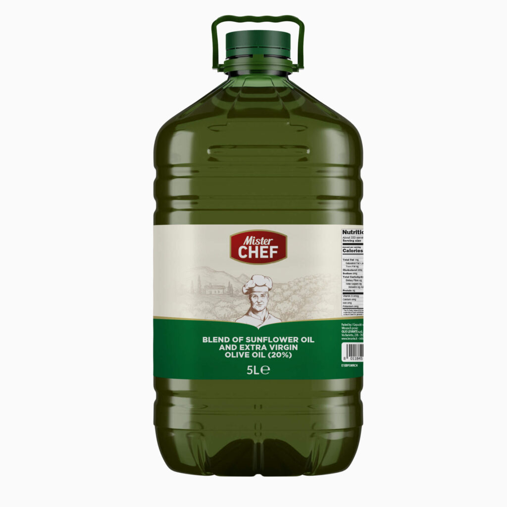 Olio E.V.O Blended Mister Chef 5 LT Levante