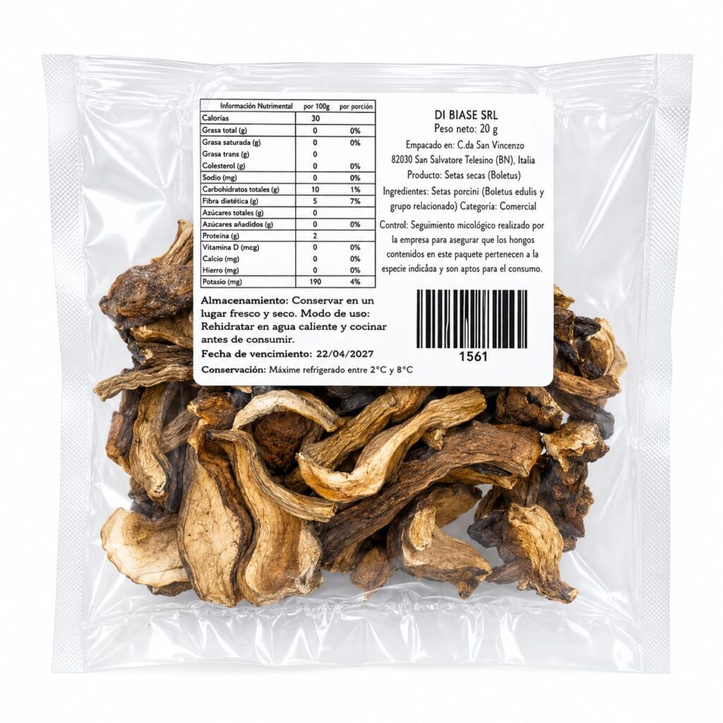 FUNGHI PORCINI SECCHI DI BIASE 20 GR
