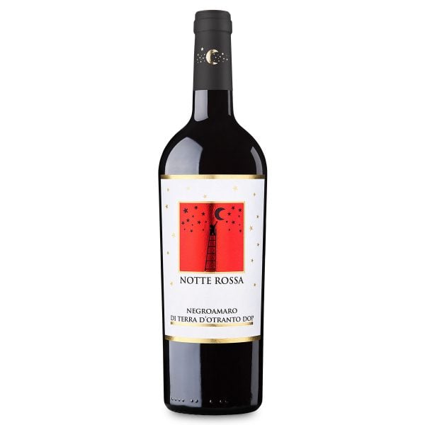 Negroamaro Di Terra D otranto  Dop Notte Rossa 75 Cl