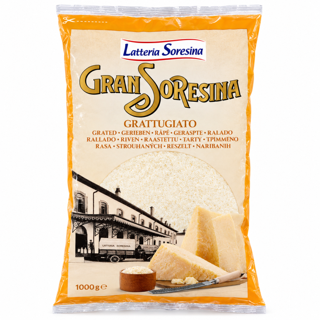 Queso Molido Gran Soresina 1 KG