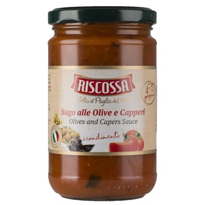 Sugo Alle Olive E Capperi Riscossa 295 GR