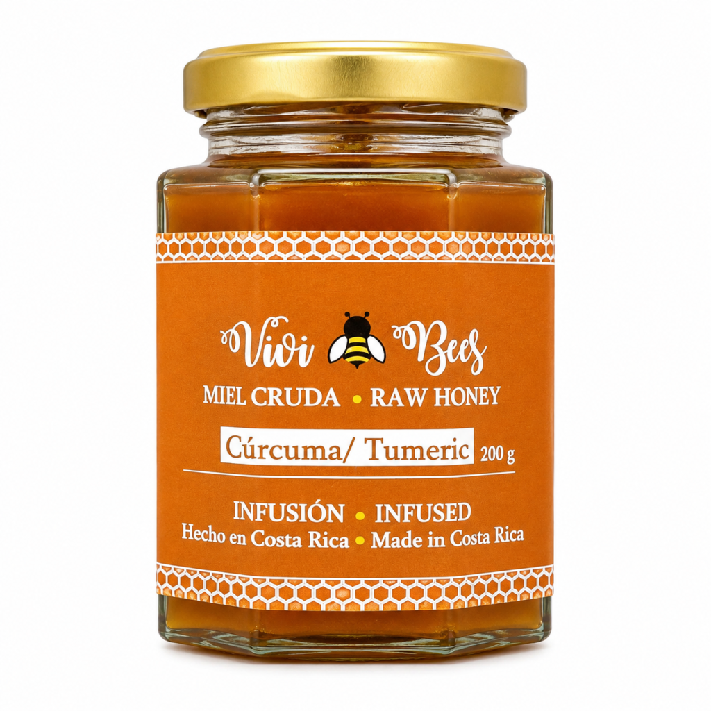 Miel Infusionada C/Curcuma Vivibees 200 GR