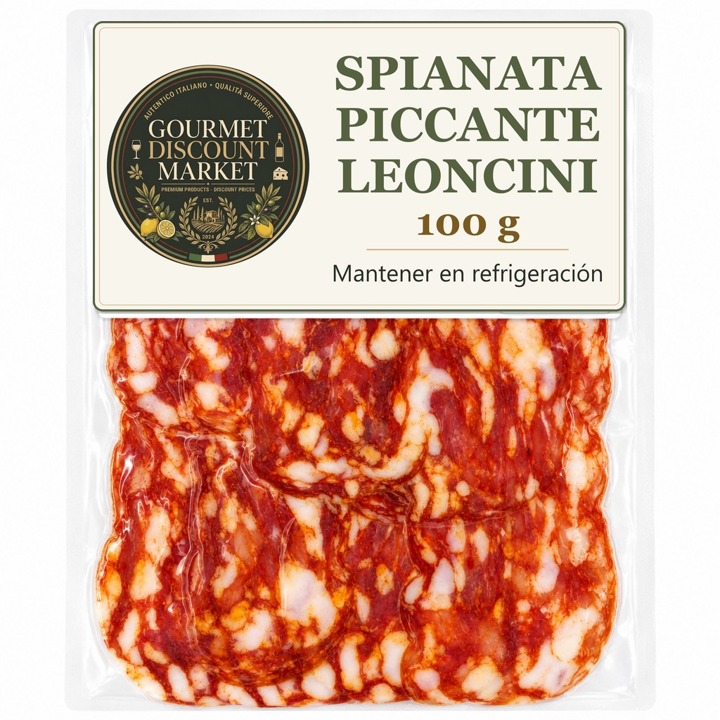 Spianata Piccante 100 GR Leoncini