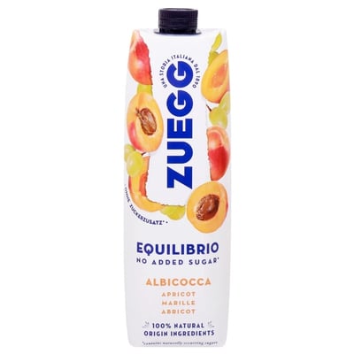 Bebida s/Azúcar de Albaricoque Zuegg 1 LT