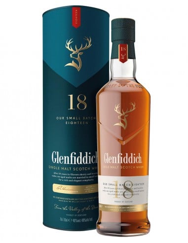 Whisky Glenfiddich 18 años 750ML