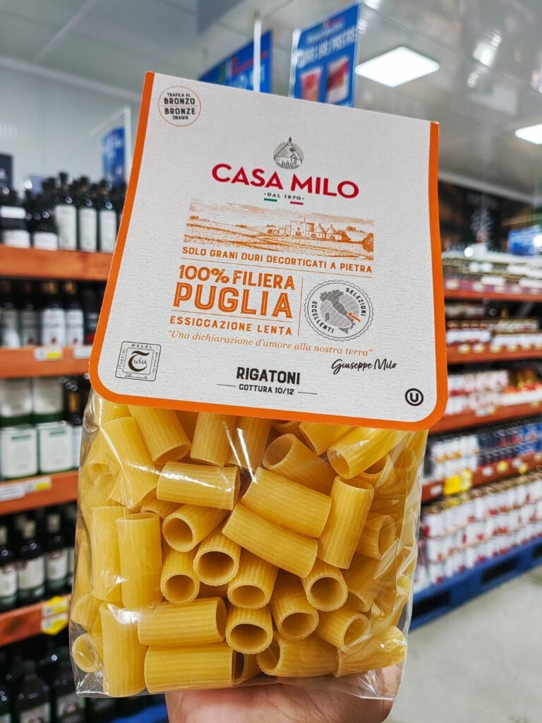 RIGATONI 100% CASA MILO 500GR