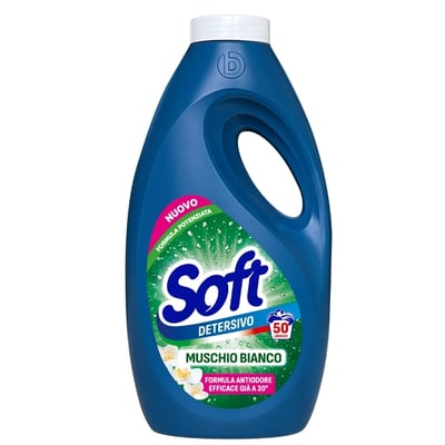 Soft Liquigel Lavatrice Muschio Delicato 2.25 Litros