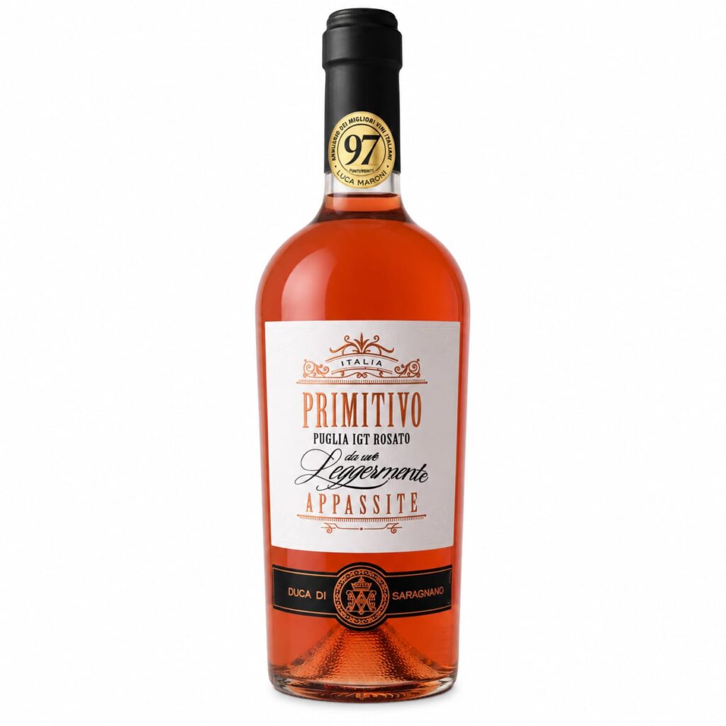 Primitivo Rosato Appassite Duca Di Saragnano 75 CL