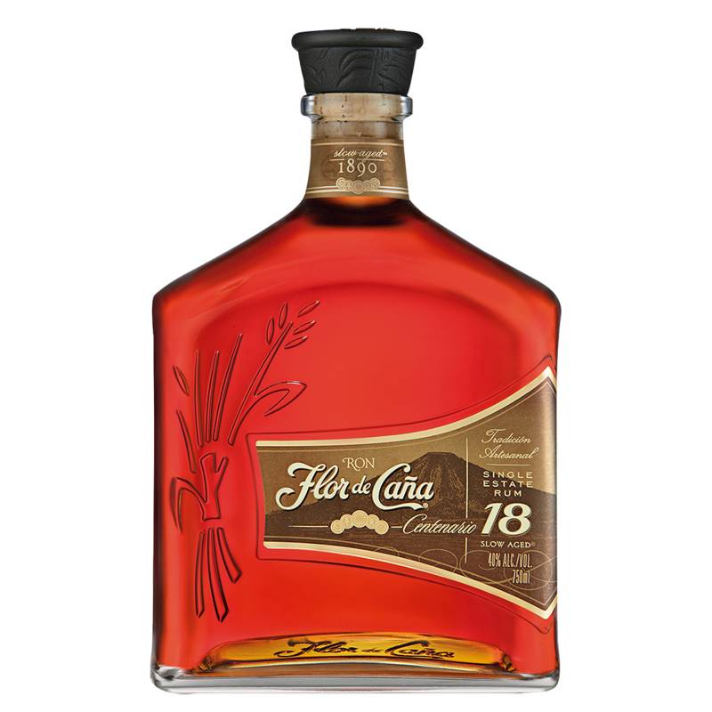 Ron Flor de Caña 18 años 750ML