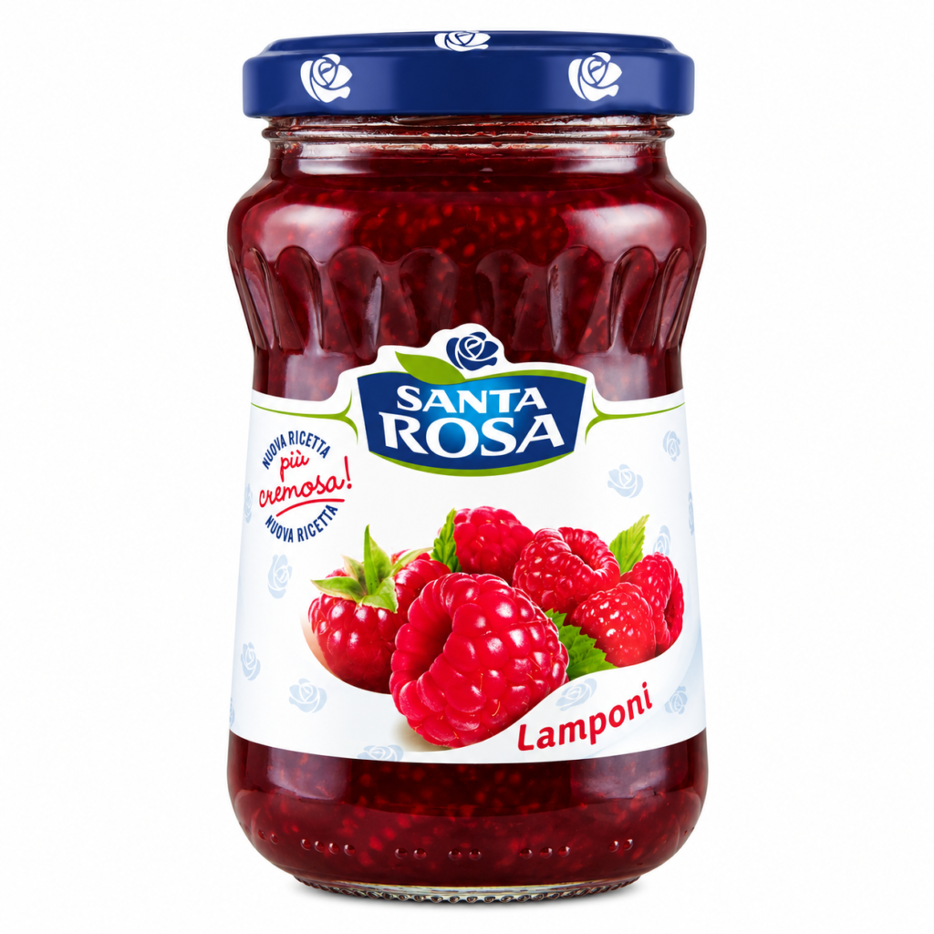 Mermelada Santa Rosa Lamponi 350 GR