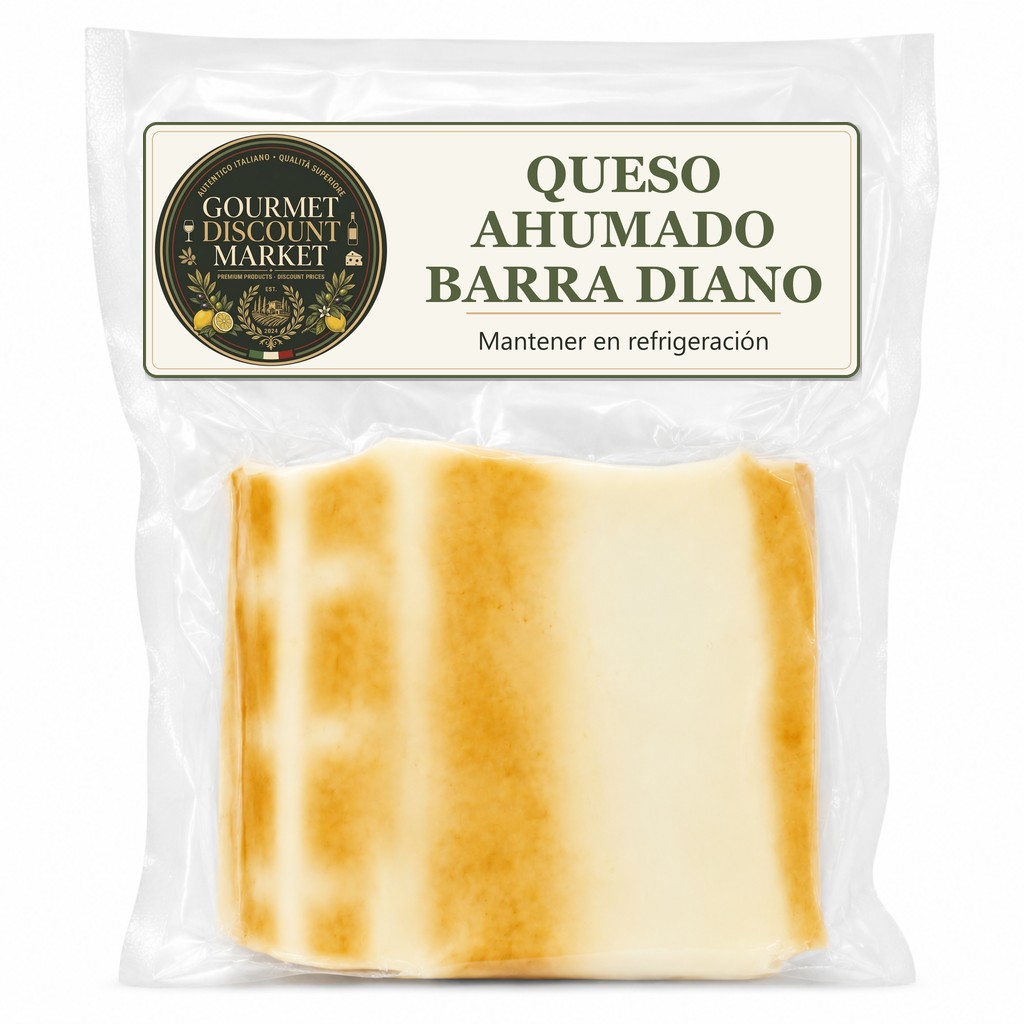 Queso Ahumado Barra Diano Porcionado X Kilo