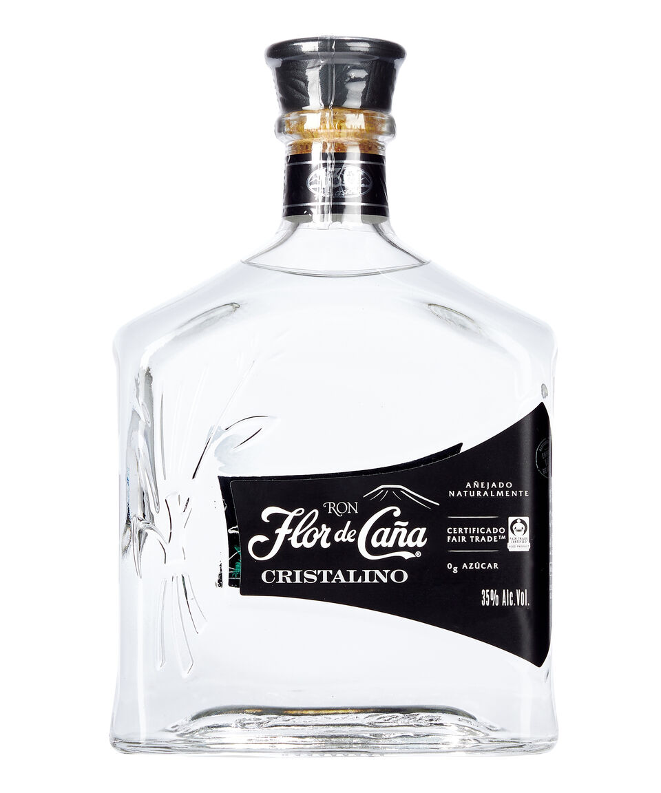 RON FLOR DE CAÑA CRISTALINO LIGHT 750 ML