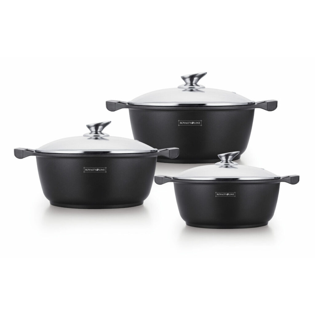 SET CASSEROLE C/COPERCHIO RL-BS1006M 20/24/28