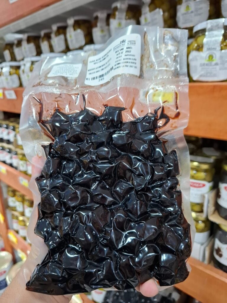 Olive Nere Secche Horneadas Tipo Calamatta