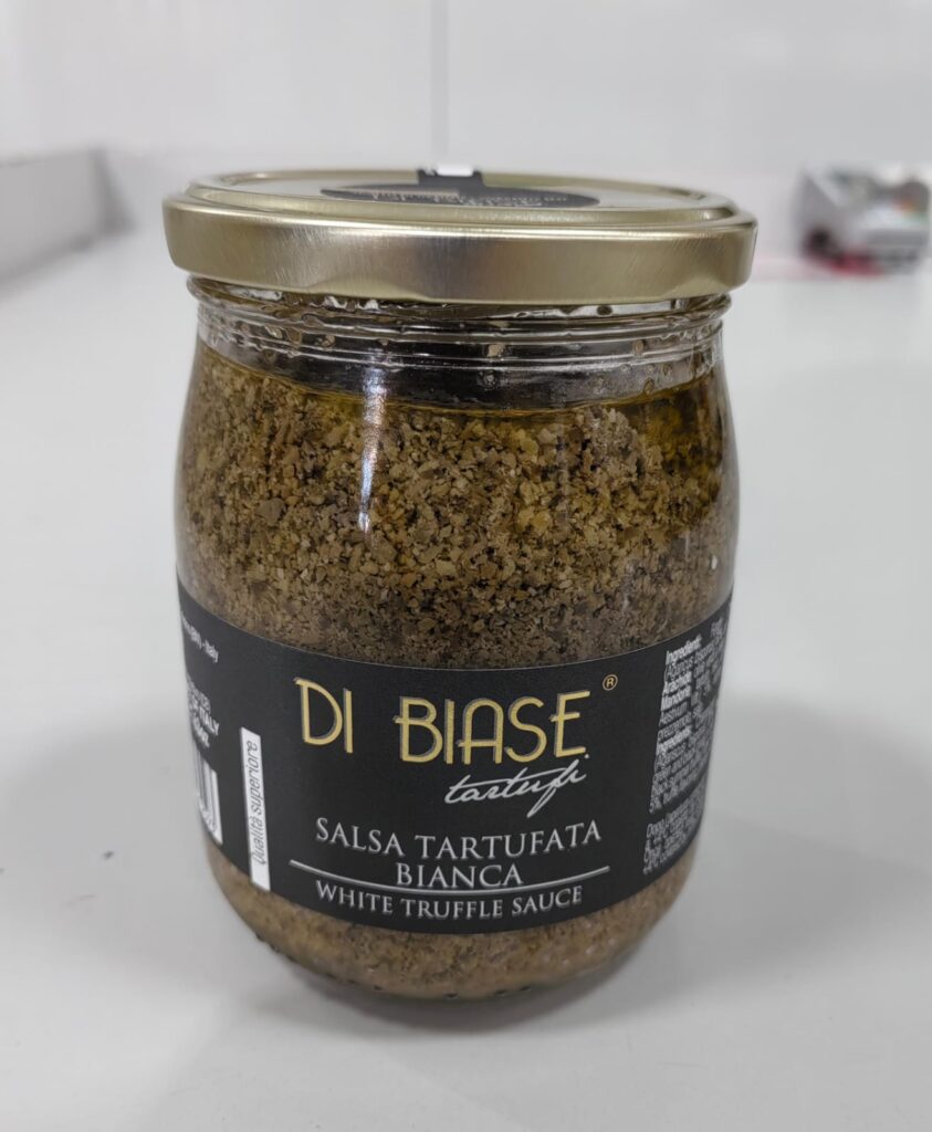 Salsa tartufata bianca di biase 500gr