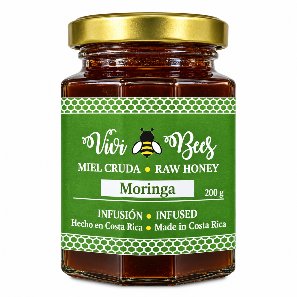 Miel Infusionada C/Moringa Vivibees 200 GR