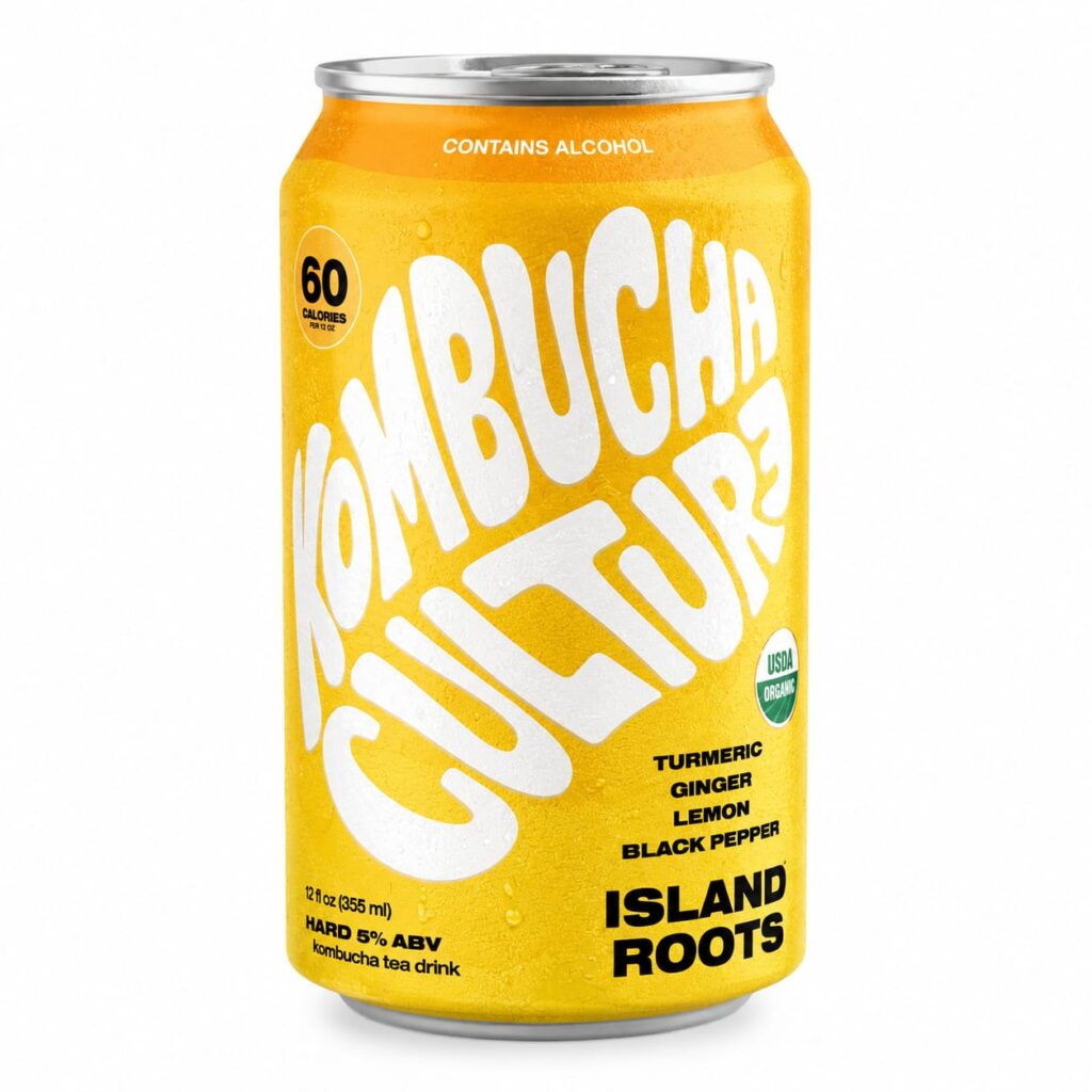 Kombucha culture Hard Island Roots 5% Vol 355 ML