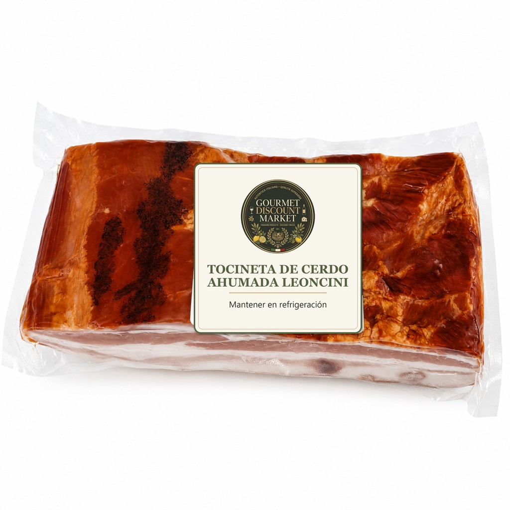 Tocineta de Cerdo Ahumada Impot. Leoncini X Kilo