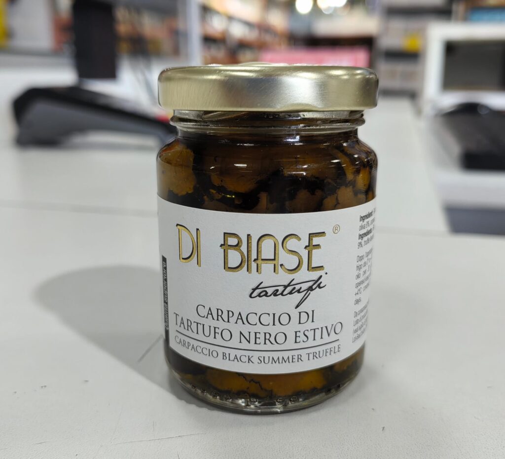 Carpaccio di tartufo Nero estivo 80gr di biase