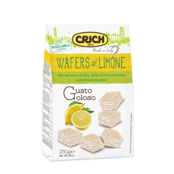 Wafers Al Limone Crich 250 GR
