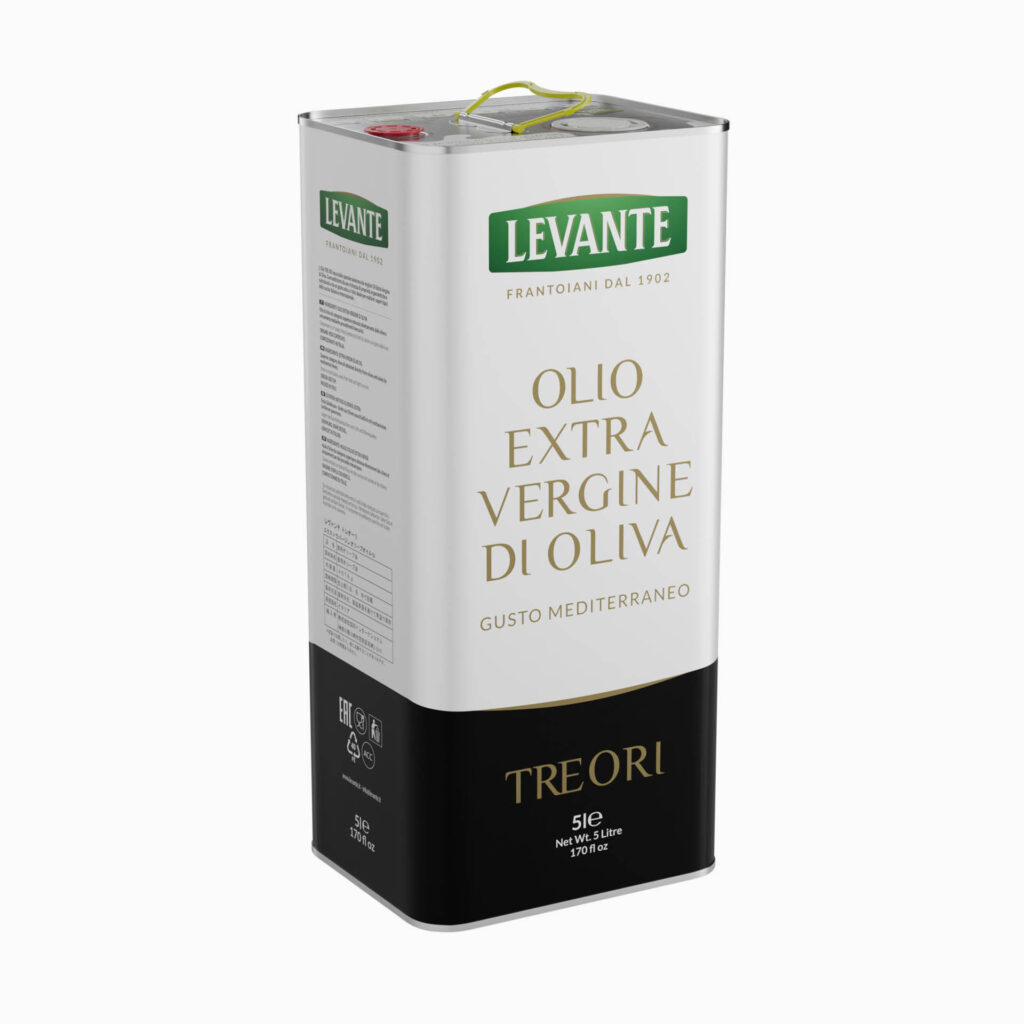 Olio Extra Vergine Levante Tre Ori 5 L