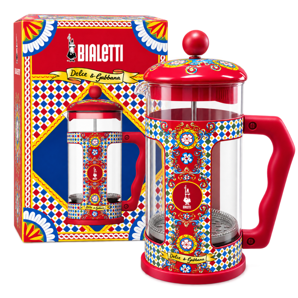 Coffe press preziosa 8Tz D&G Rojo Bialetti