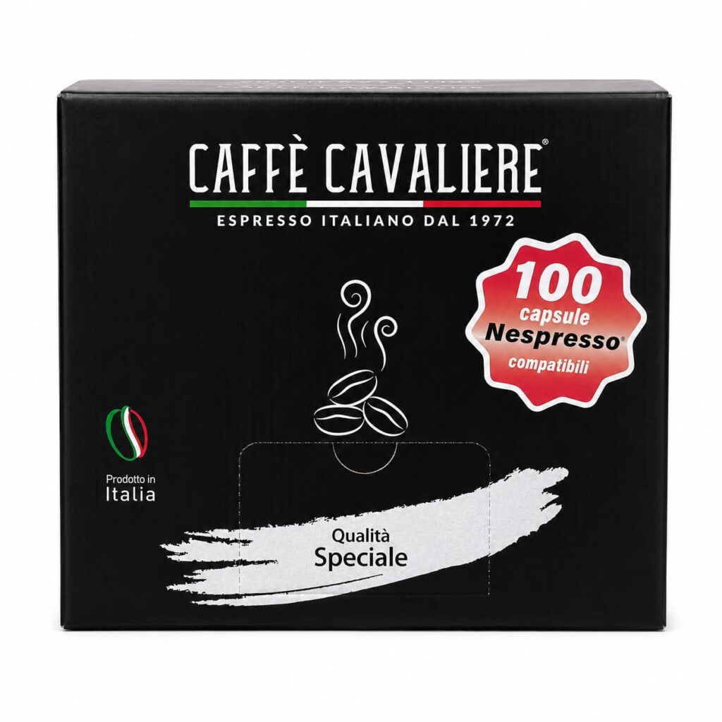 Caffe En Capsula Cavaliere Nespresso Caja 100 PZ Comp. Britt