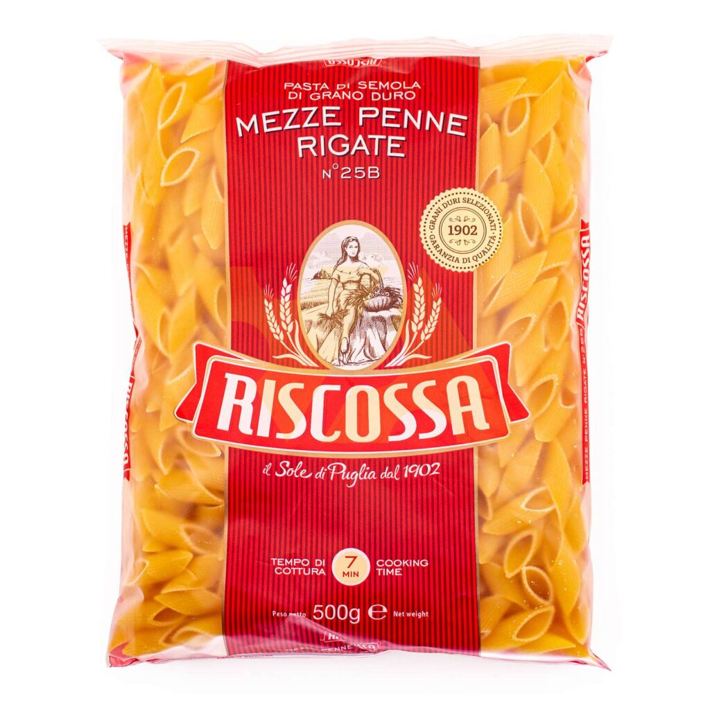 Mezze Penne Rigate N°25b 500 Gr