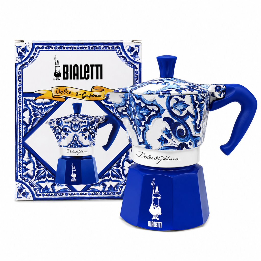 Caff. Moka Express 3 TZ Azul D&G Bialetti