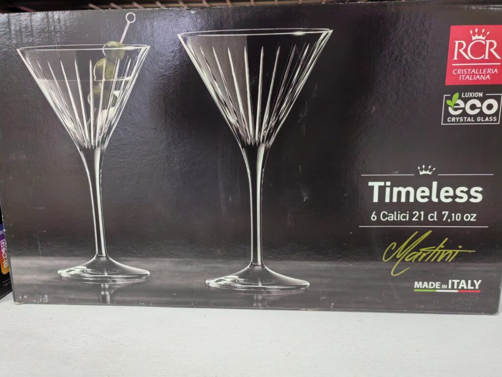 SET 6 CALICE MARTINI 21 CL TIMELESS