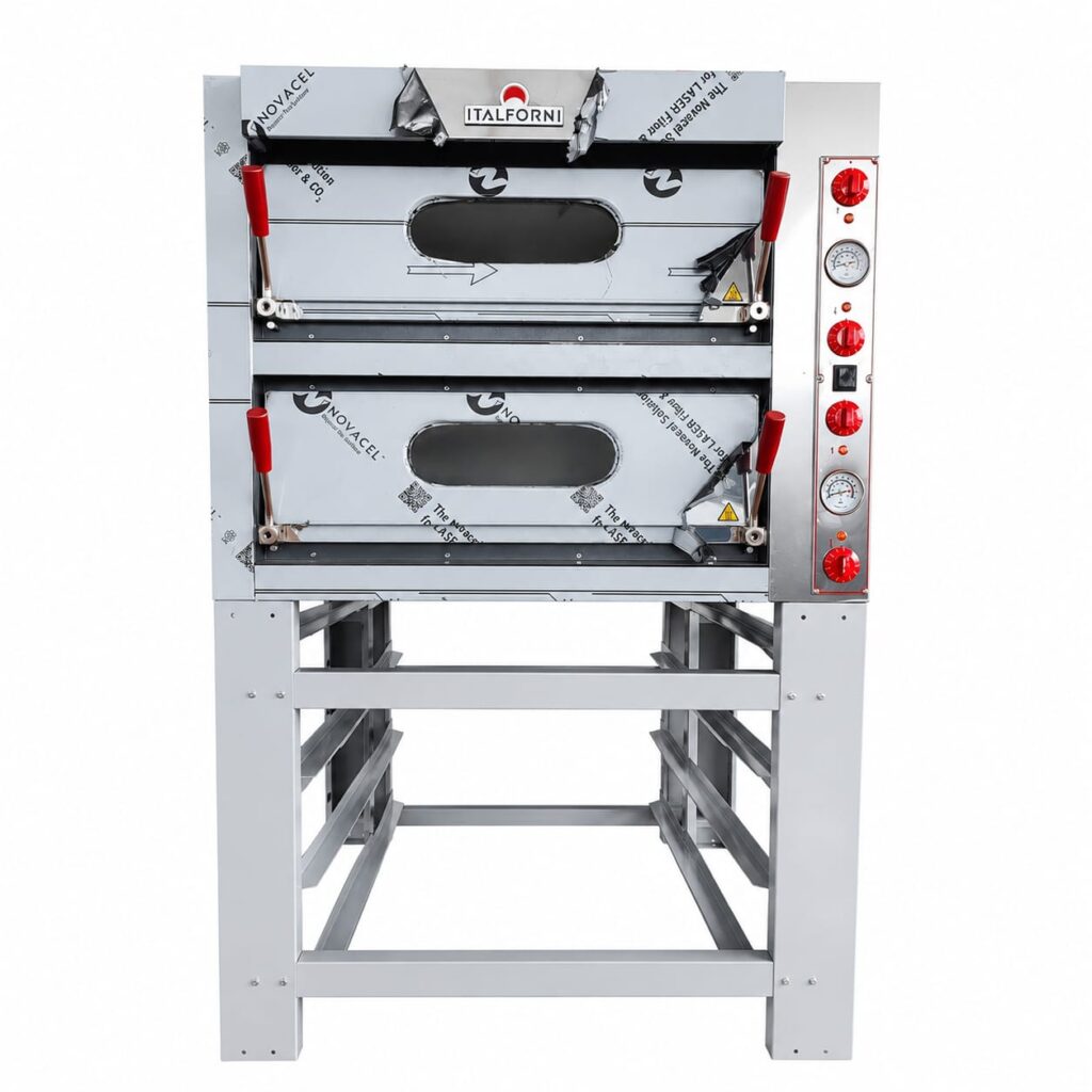 Forno 8 Pizza TK A2-R Eléctrico Con Base