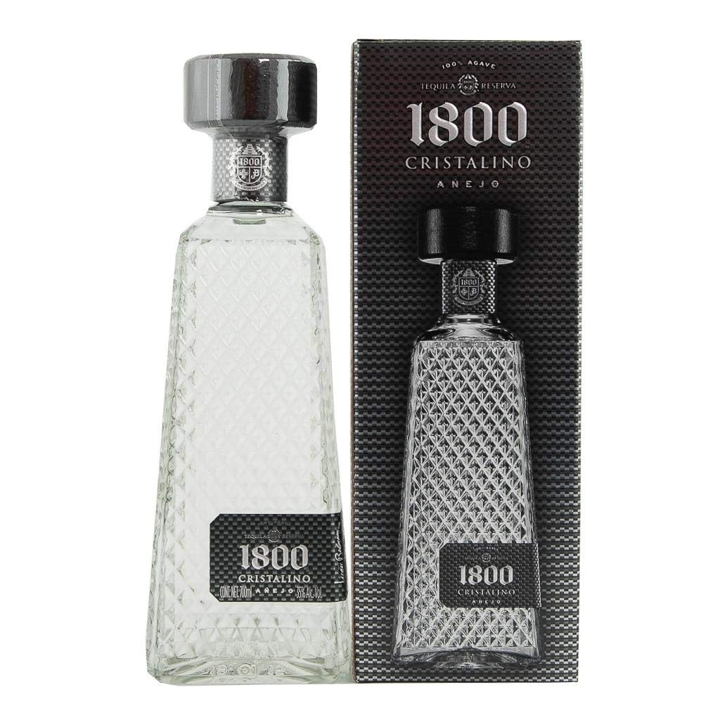 Tequila 1800 Cristalino  Añejo 700 Ml
