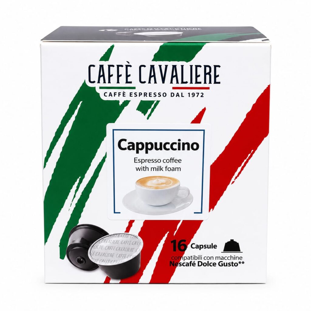 Caffe Tipo Expresso Cappuccino 16 Cap. Cavalier Comp. Dolce Gusto