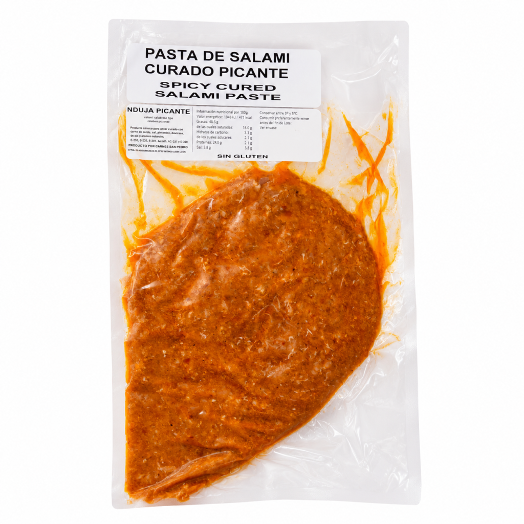 Nduja Pasta De Salame Picante X Kilo