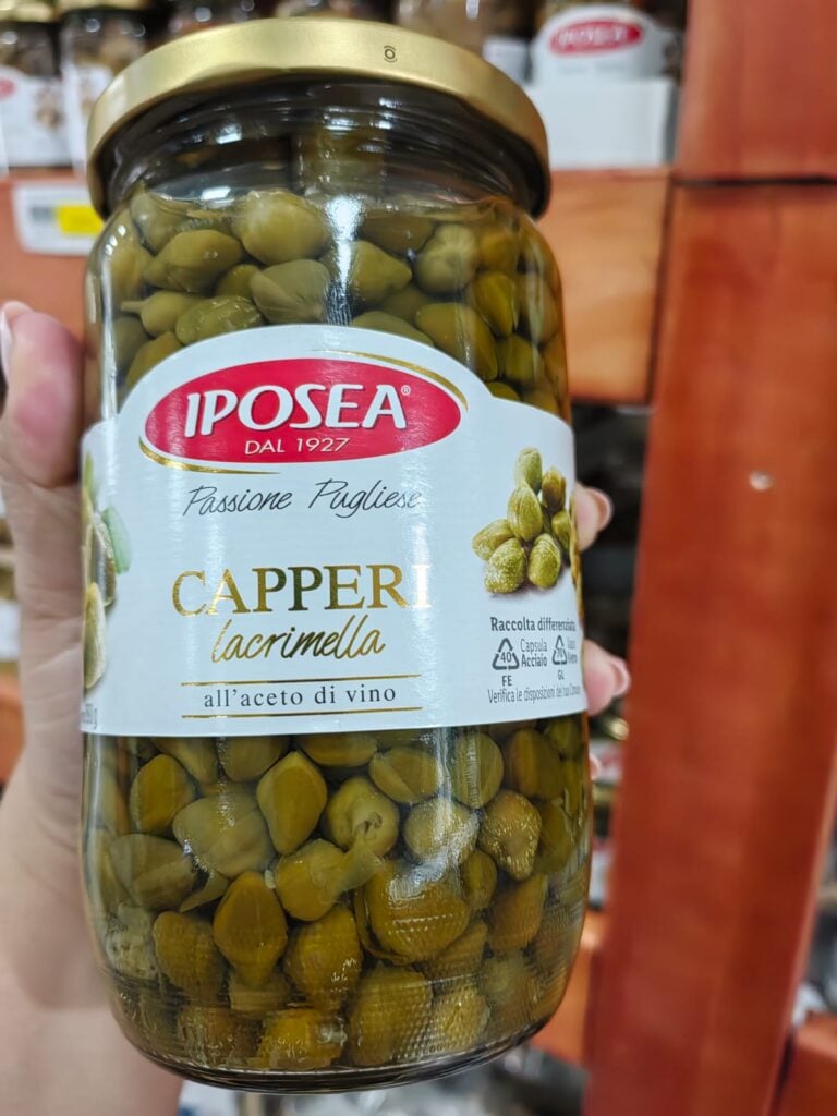 Capperi Lacrimella All Aceto Di Vino 690 Gr Iposea