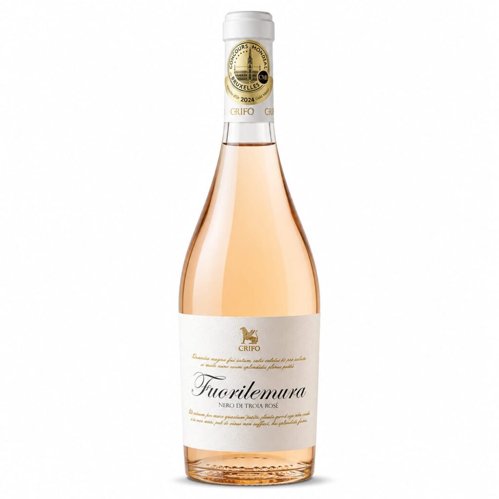 Fuorilemura Nero Di Troia Rose 75 CL