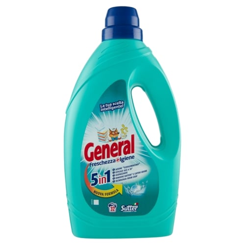Lav. General Freschezza e Igiene 5 in 1. 1.6 LT
