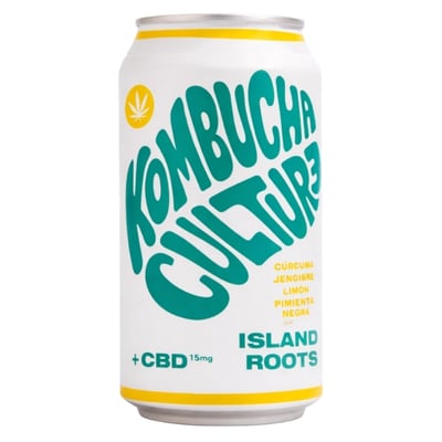 Kombucha Culture CBD Island Roots 355 ML
