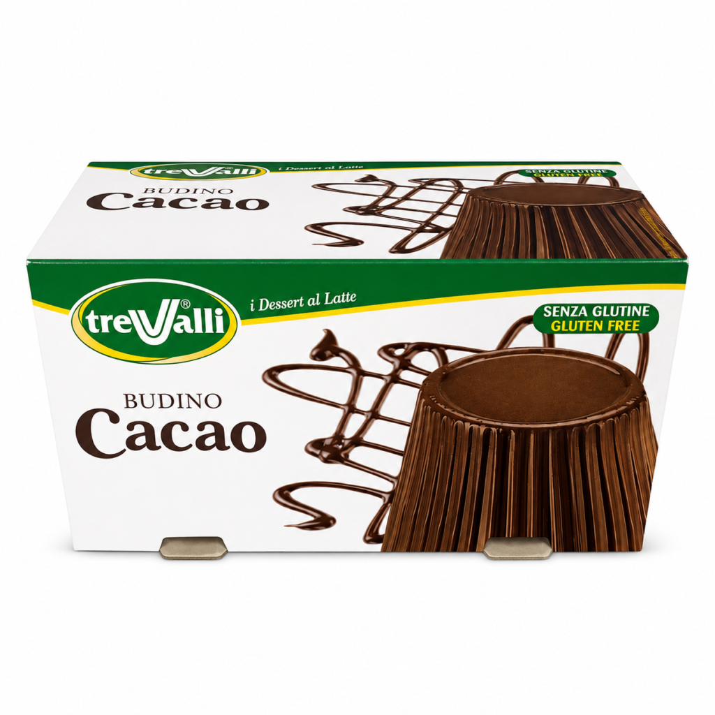 Budino Cacao Trevalli 2×100 GR Gluten Free