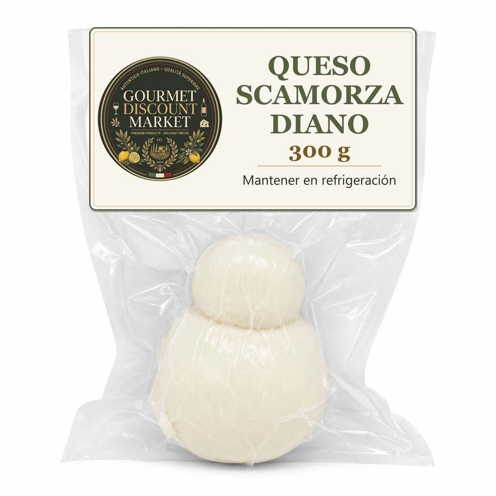 Queso Scamorza Importado 300 GR Diano