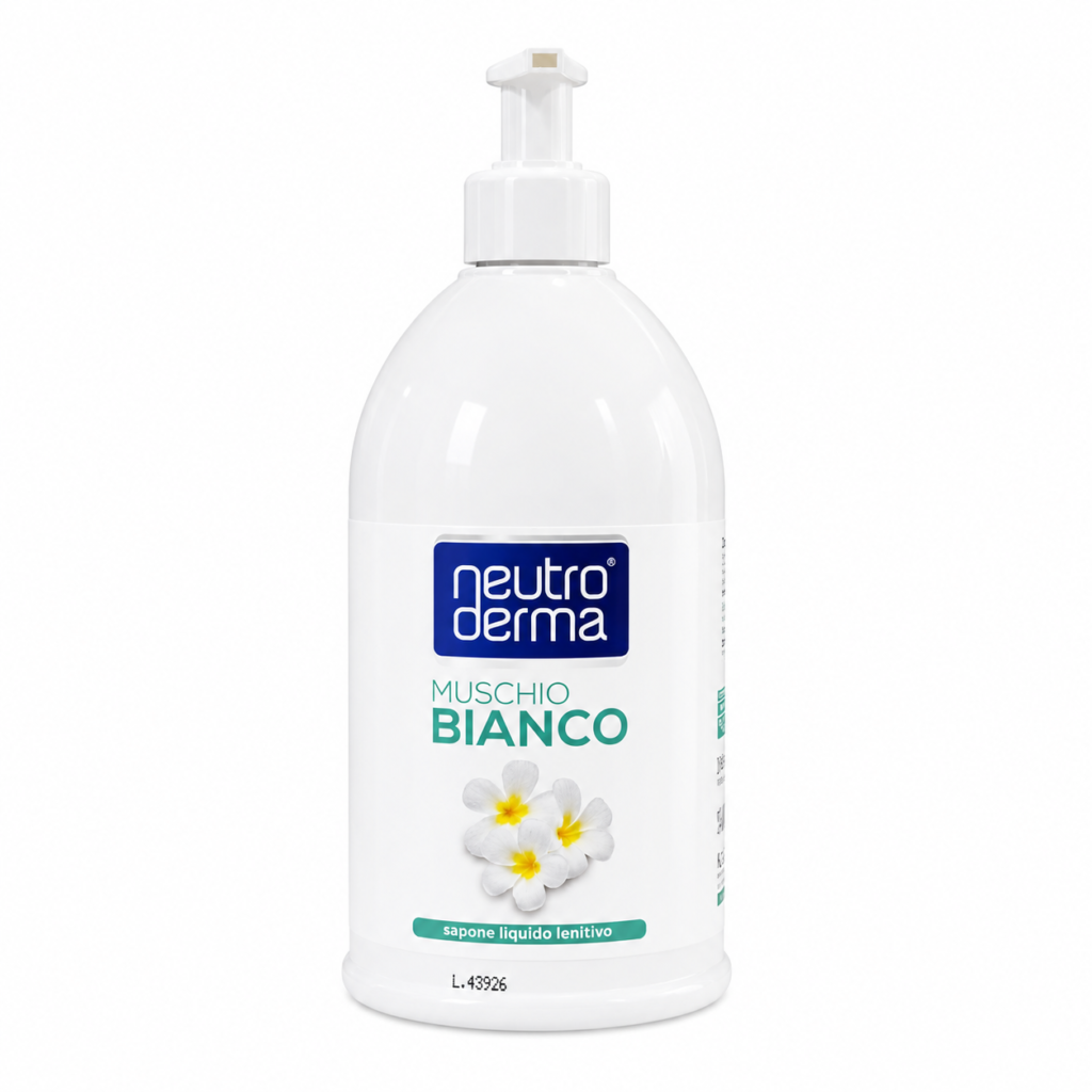 Sapone Liq. Neutroderma Muschio Bianco 1 LT