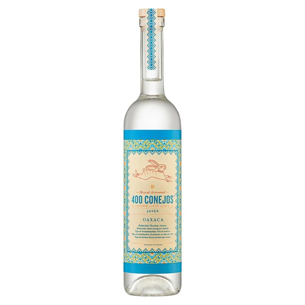 MEZCAL ARTESANAL 400 CONEJOS JOVEN 750 ML