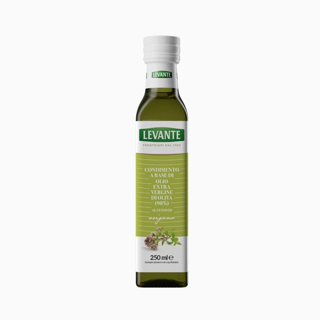 Olio Extra Vergine Di Oliva Con Origano Levante 250 ML