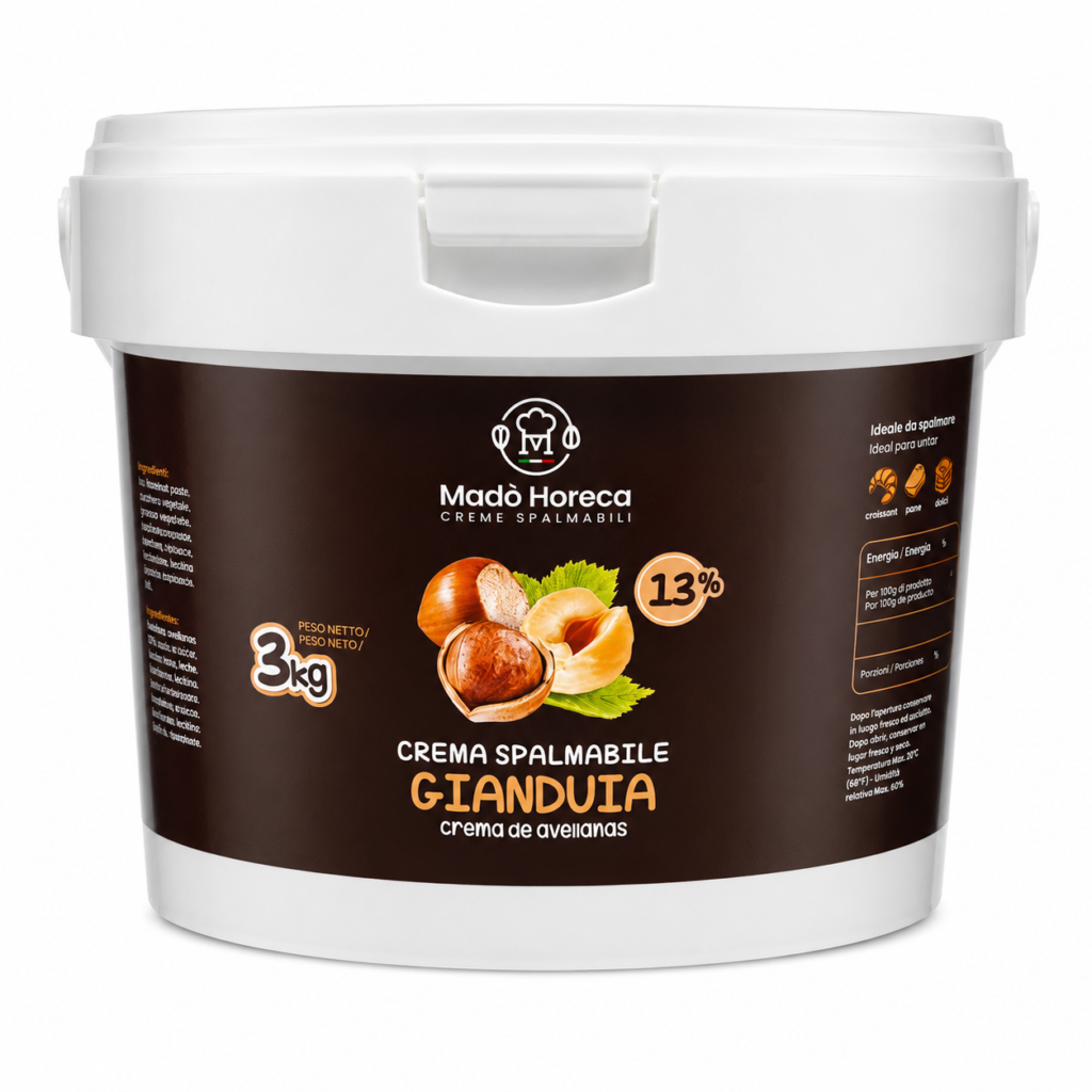 Crema de Avellanas Mado 3 KG
