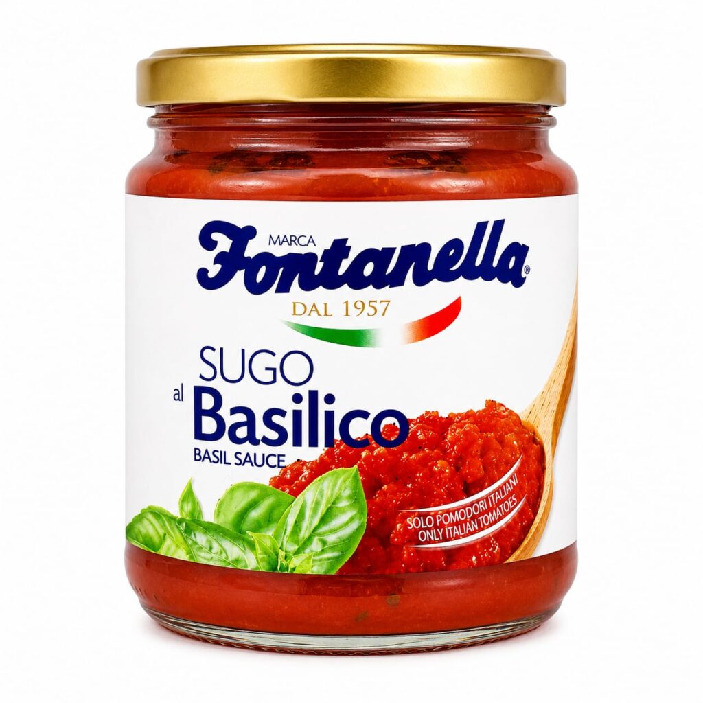 Sugo Al Basilico Fontanella 280 GR